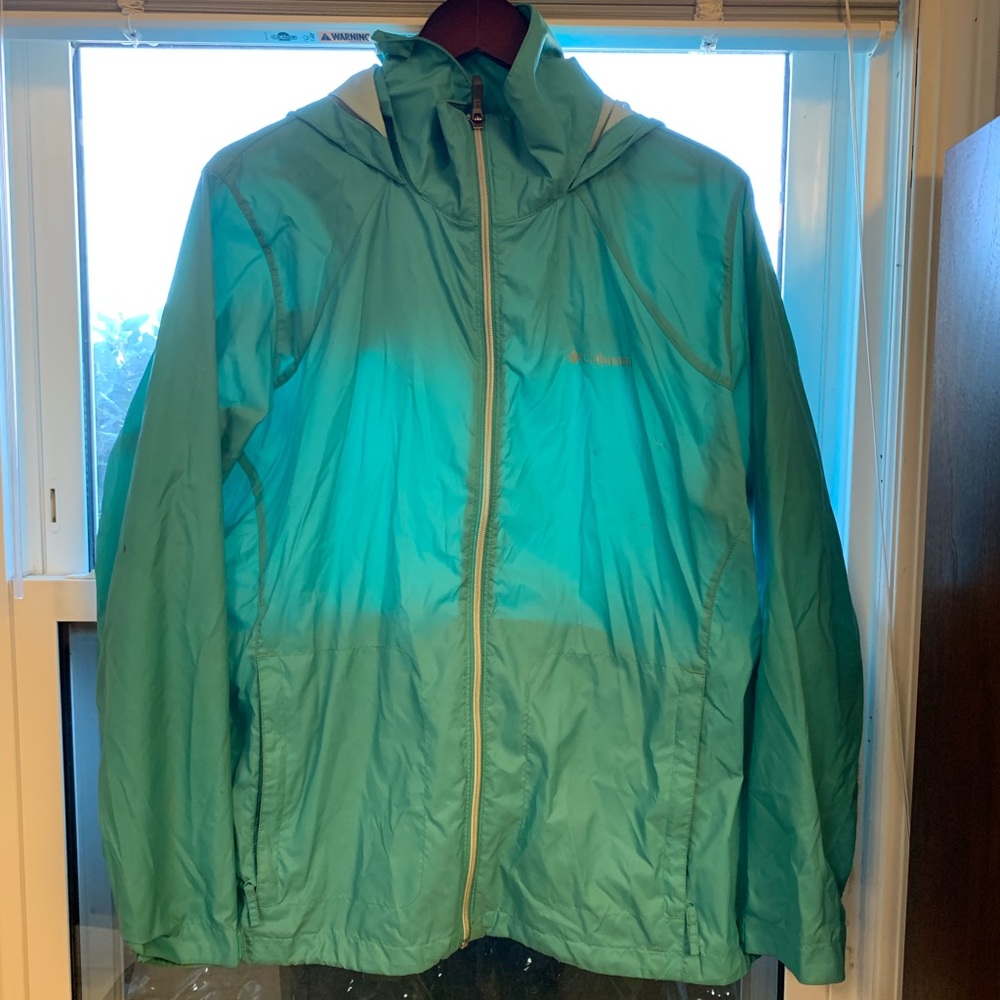 Light Columbia Rain Jacket!